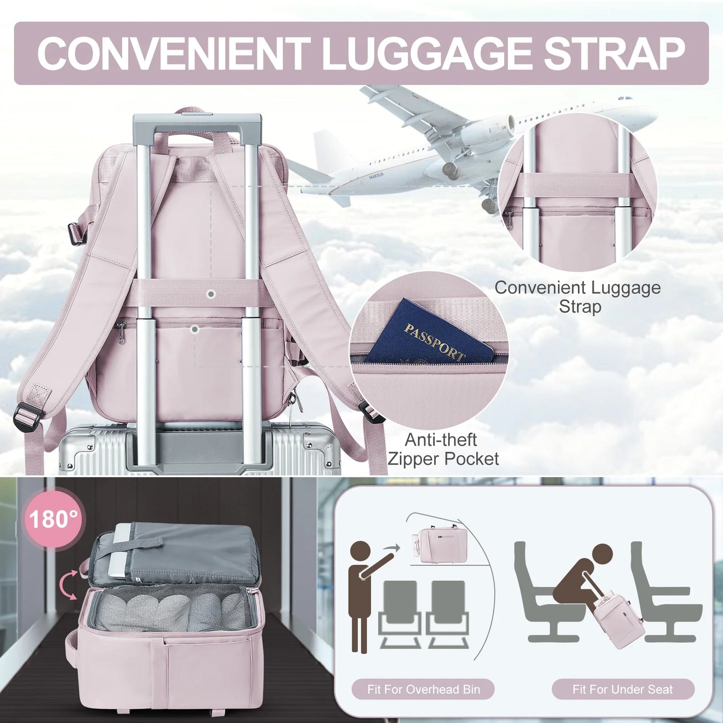 AirVault® Travel Backpack
