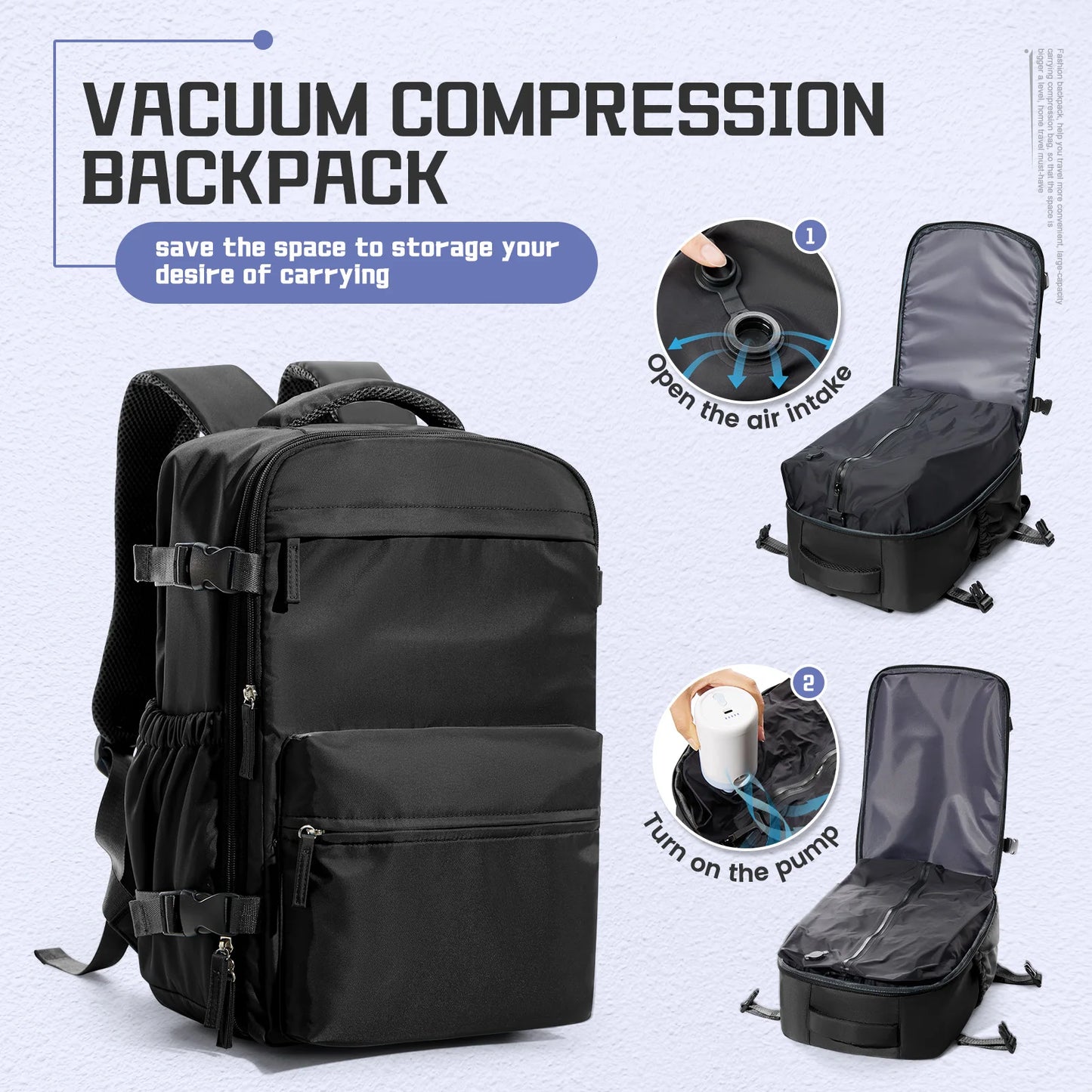 AirOne® Vacuum Compression Travel Bag
