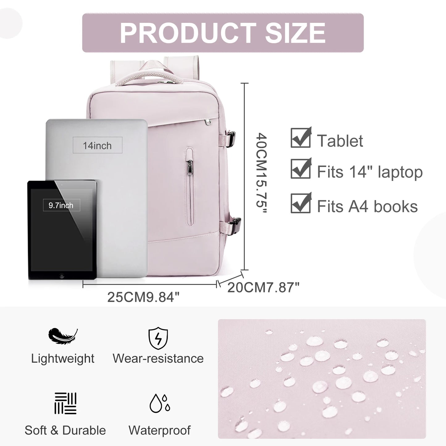AirVault® Travel Backpack